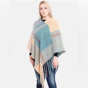 Styline Soft Knit Poncho NWT
